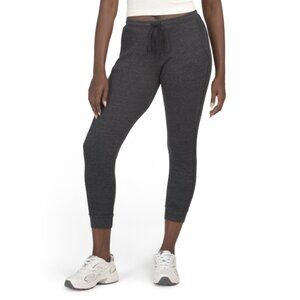 MICHAEL STARS Black Made In Usa Thermal Berkley Joggers